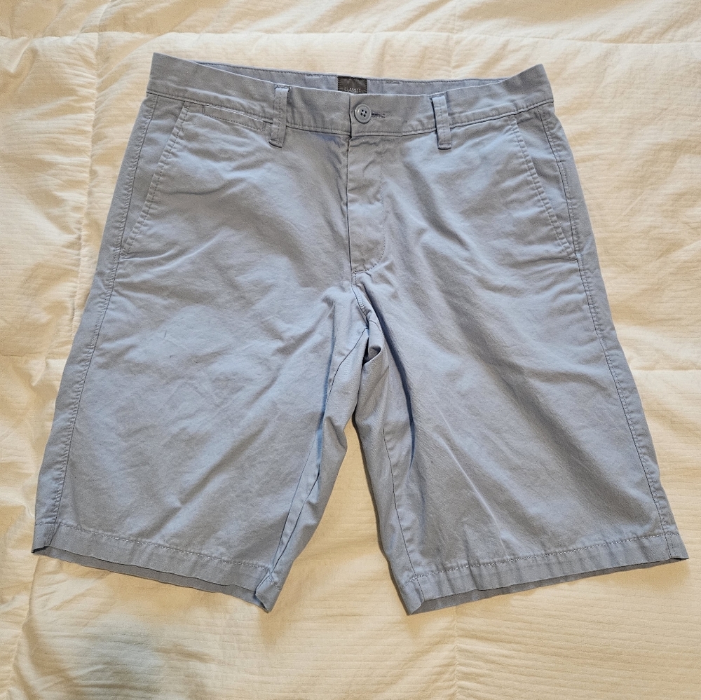 Men's Blue Khaki Shorts